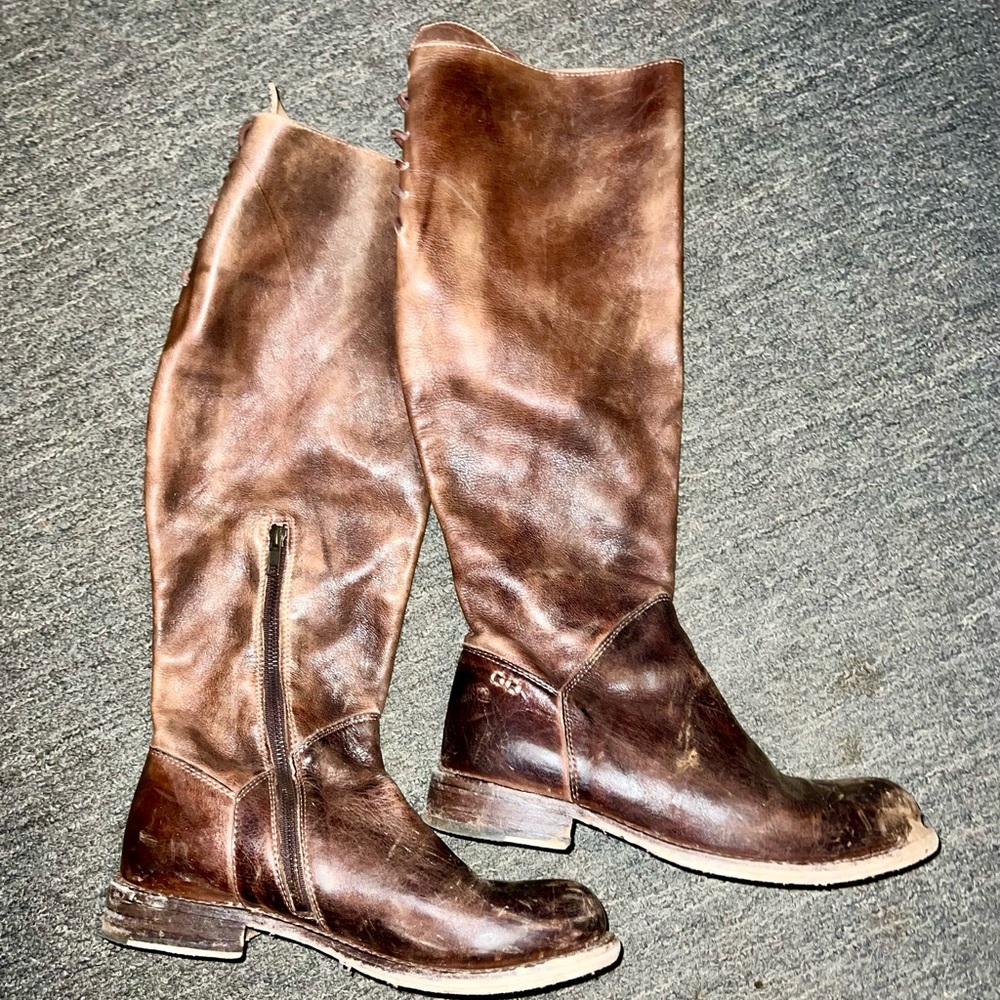 Bed Stu Manchester Leather Boots by Bed Stu